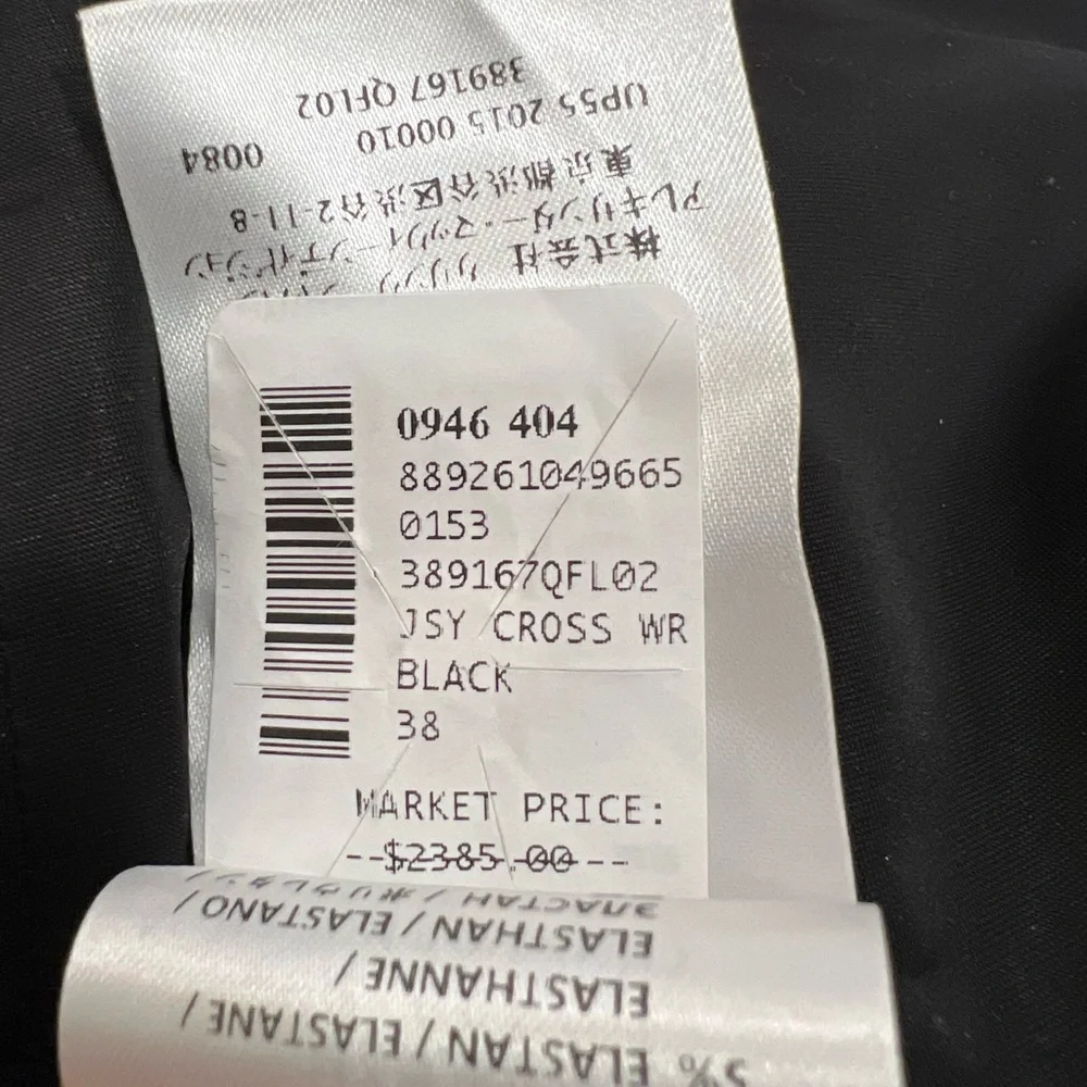 Alexander McQueen Jersey cross front wrap Dress - Picture 7 of 10